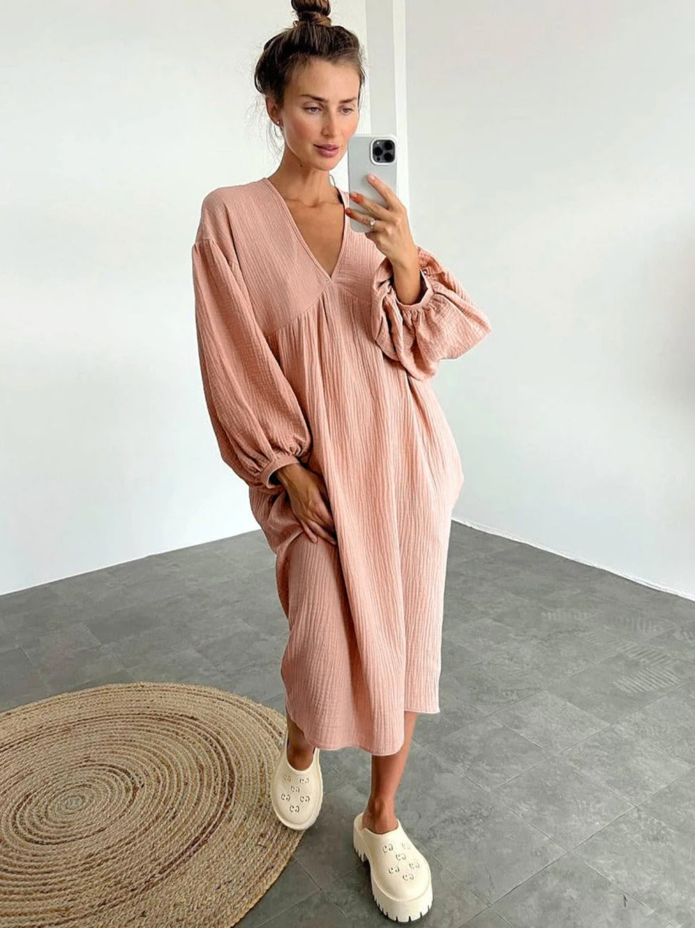 Robe Ample en Coton