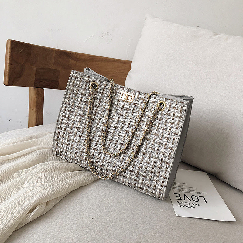 Sac Cabas Femme – Élégance Tressée