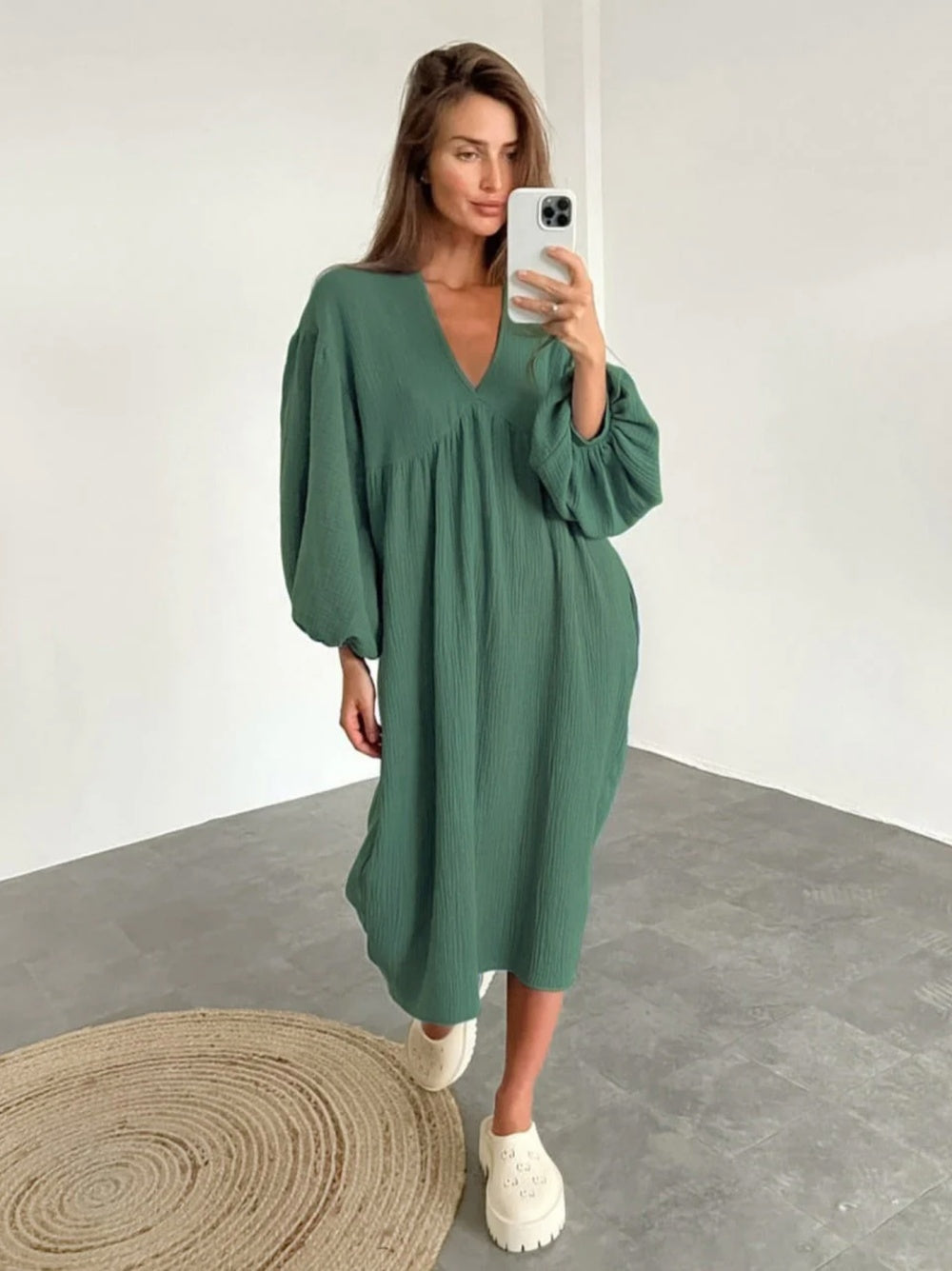 Robe Ample en Coton