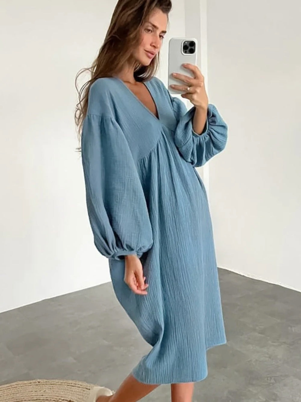 Robe Ample en Coton