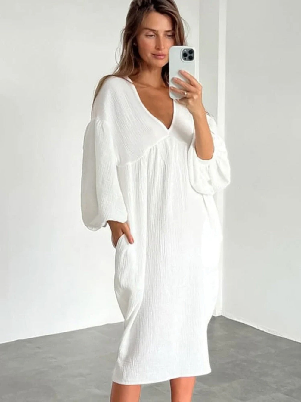 Robe Ample en Coton