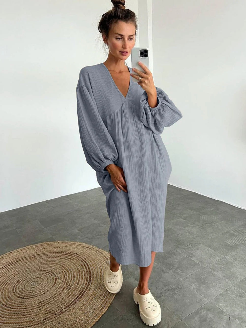 Robe Ample en Coton