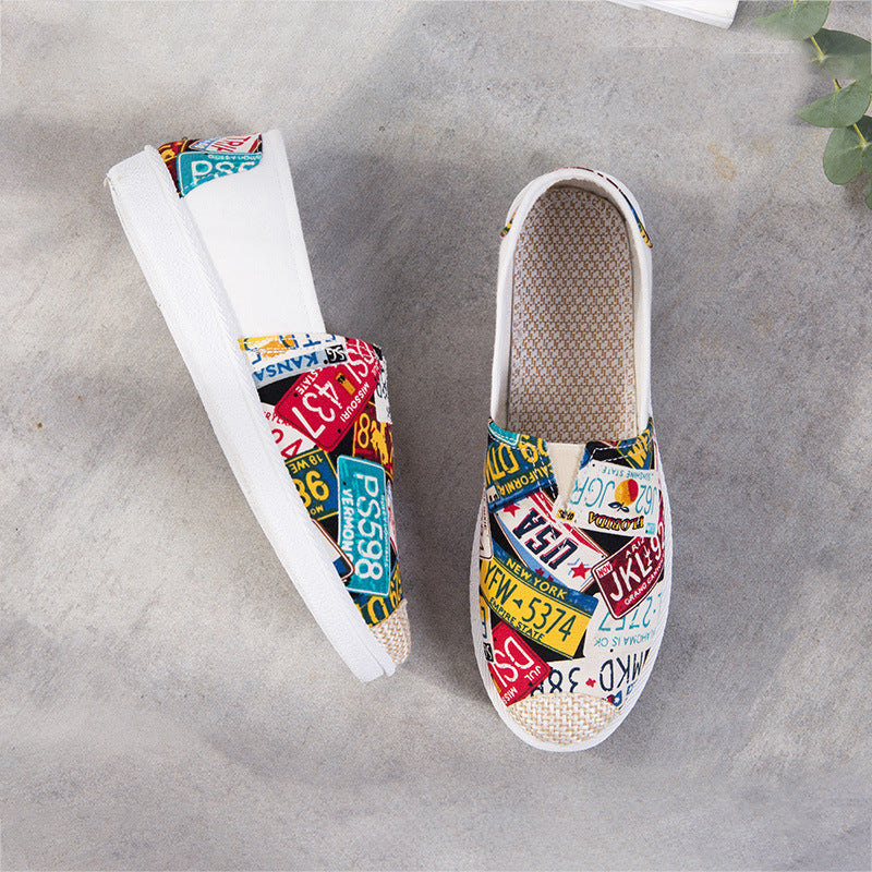 Espadrilles imprimées bohèmes