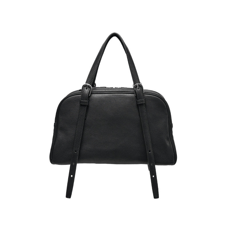 Sac Épaule Rétro Femme en Cuir Véritable