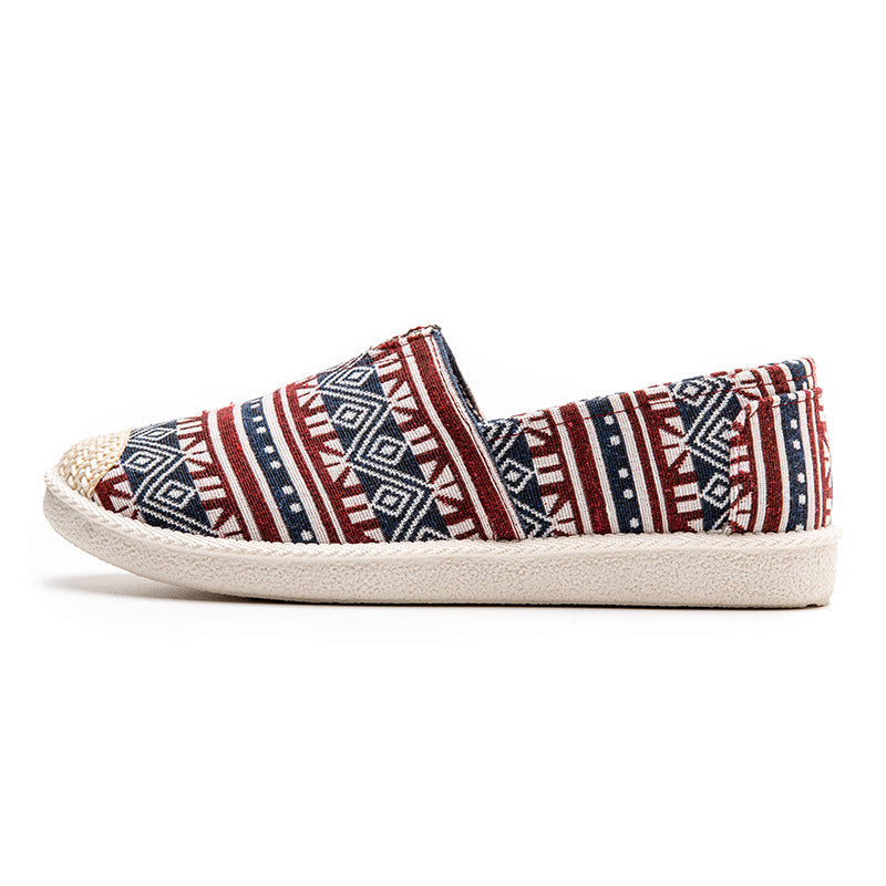 Espadrilles imprimées bohèmes