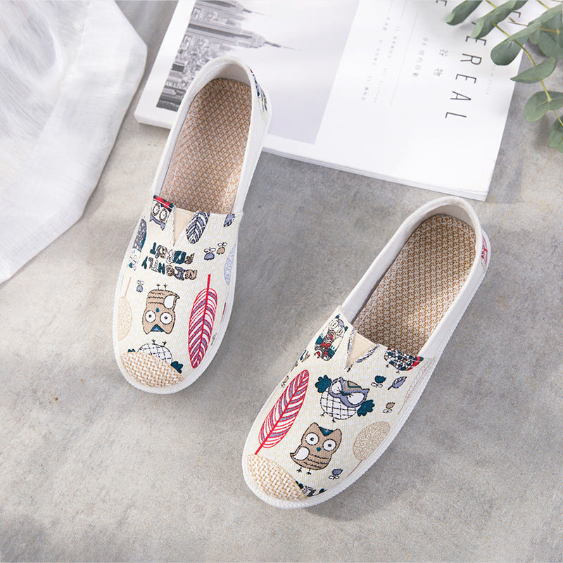 Espadrilles imprimées bohèmes