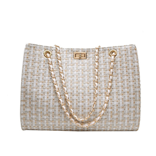 Sac Cabas Femme – Élégance Tressée