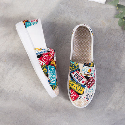 Espadrilles imprimées bohèmes