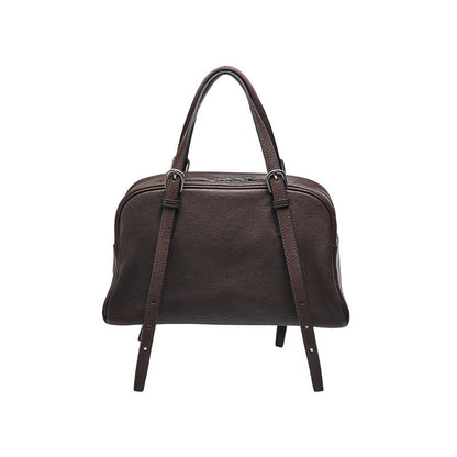 Sac Épaule Rétro Femme en Cuir Véritable