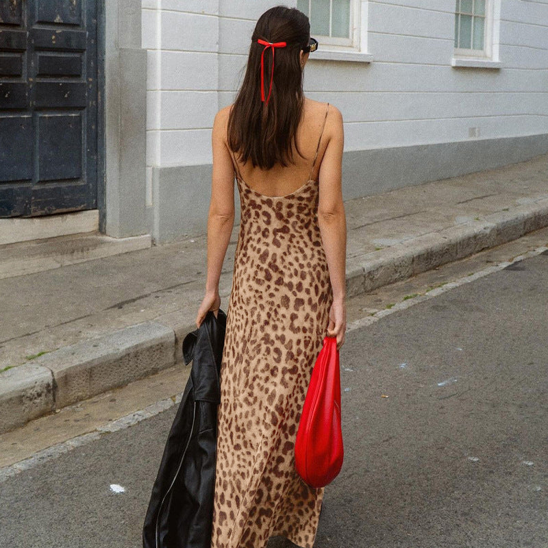 Robe Longue Léopard – Style Chic