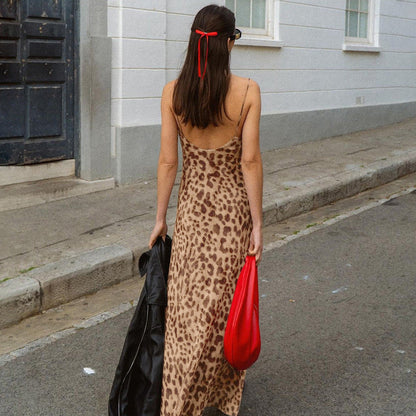 Robe Longue Léopard – Style Chic