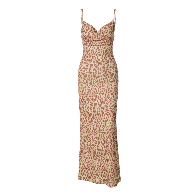Robe Longue Léopard – Style Chic
