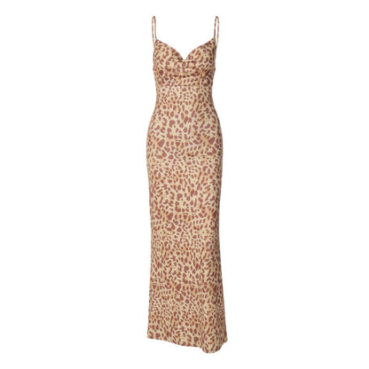Robe Longue Léopard – Style Chic